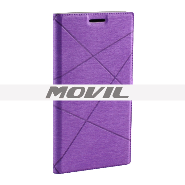 NP-2534 Funda Voltaje colores TPU Flip con ventana para Samsung Galaxy A7-12